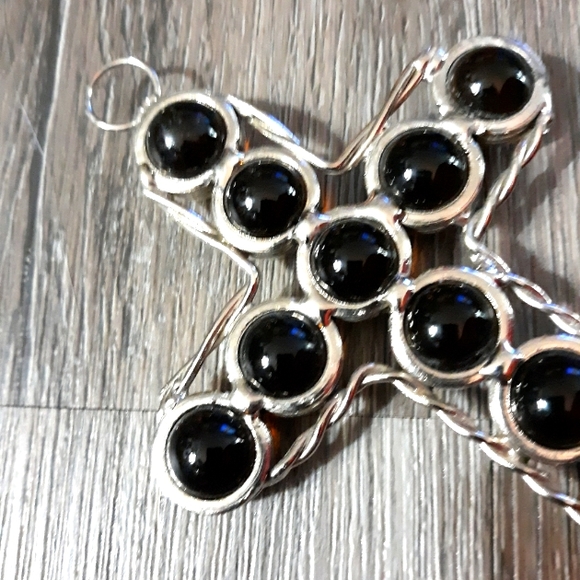 ARTISAN METALLIC WALL CROSS NEW! - Picture 4 of 4